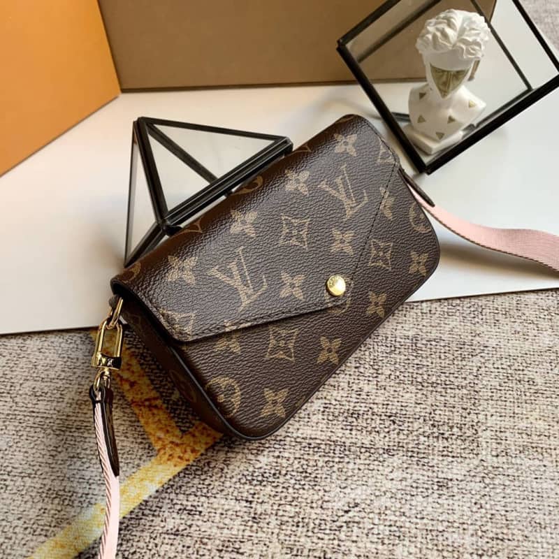 L0vis Vvtt0n Monogram Multi Pochette Félicie Replica Shoulder Bag Pink M80091
