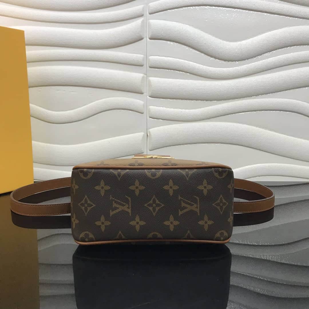 L0vis Vvtt0n Monogram Dauphine MM Replica Hobo M45195