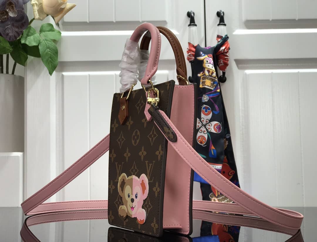 L0vis Vvtt0n Monogram Petit Sac Plat 2Way Replica Shoulder Bag Brown M69442