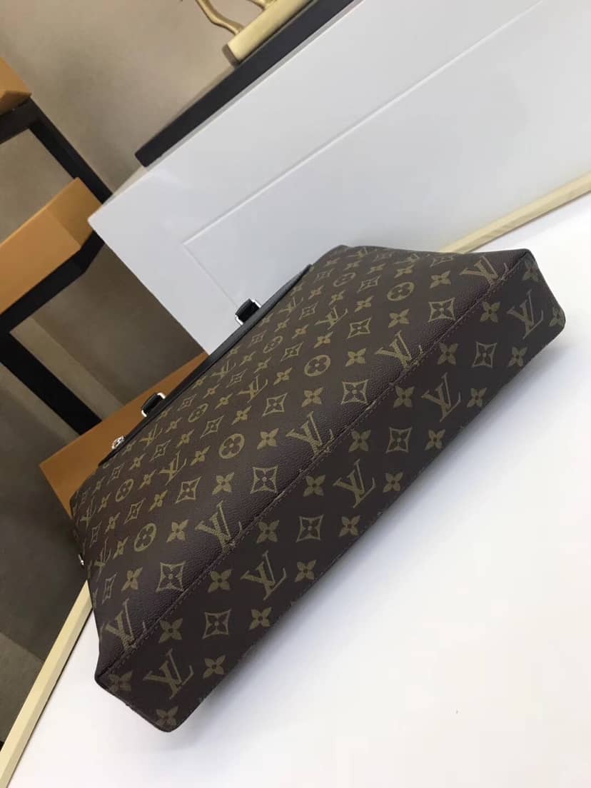 L0vis Vvtt0n Porte Monogram Macassar Document Bag Replica M54019
