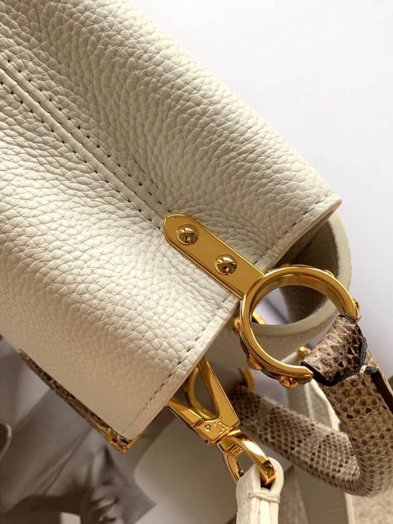 L0vis Vvtt0n Capucines Mini Bag Replica White M55921