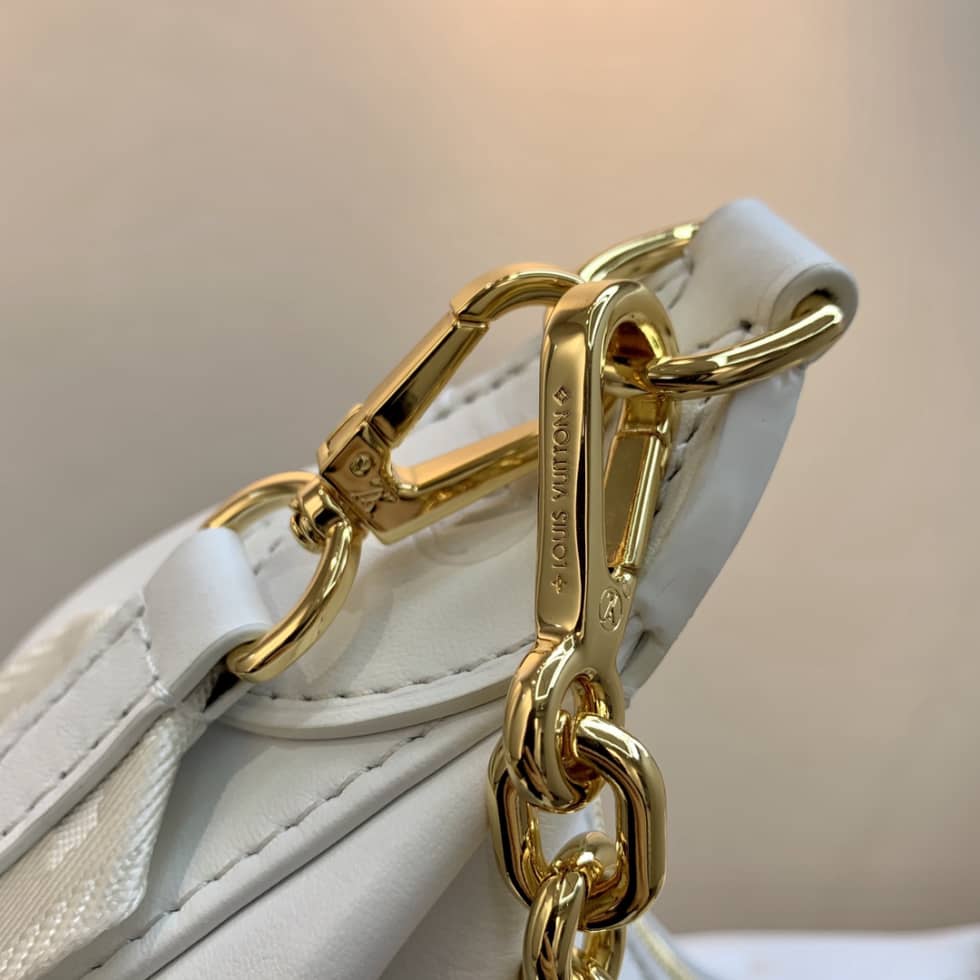L0vis Vvtt0n Over The Moon Bubblegram White M59959 Replica Hobo
