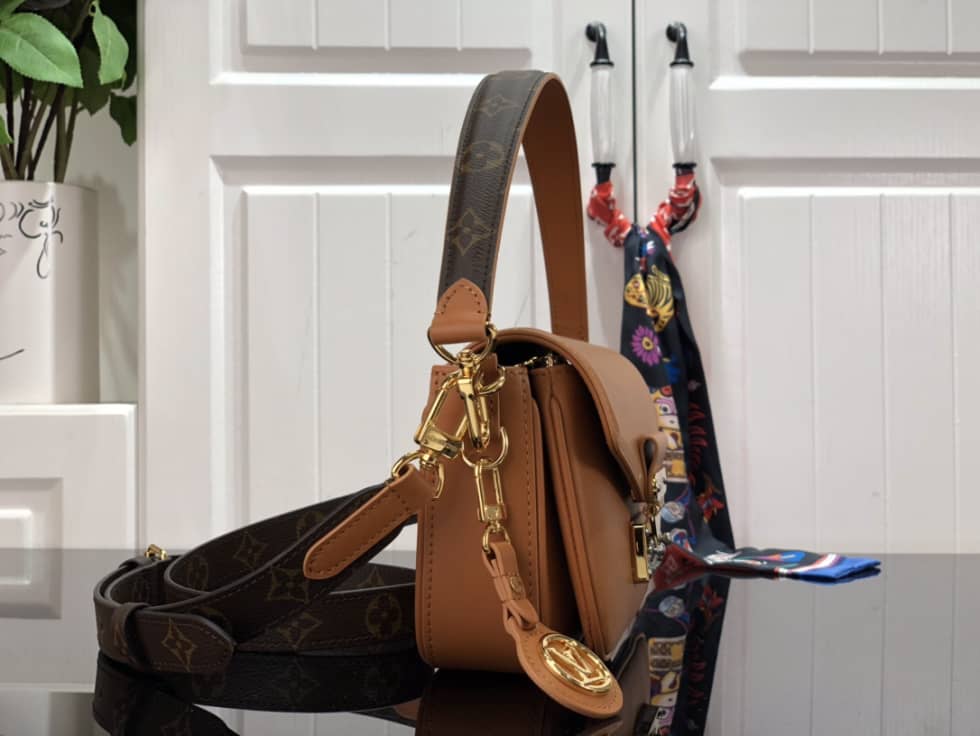 L0vis Vvtt0n Swing Handbag Brown M20393 Replica Shoulder Bag