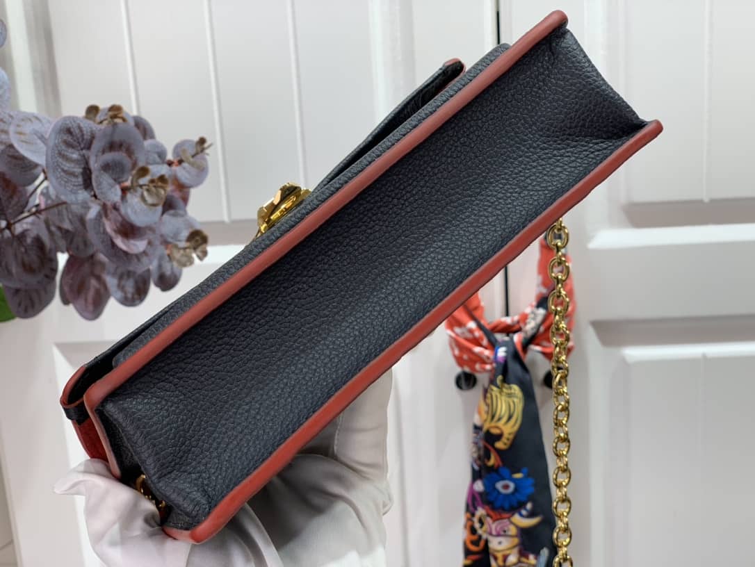 L0vis Vvtt0n Monogram Empreinte Vavin Chain Long Wallet Replica Black M67839