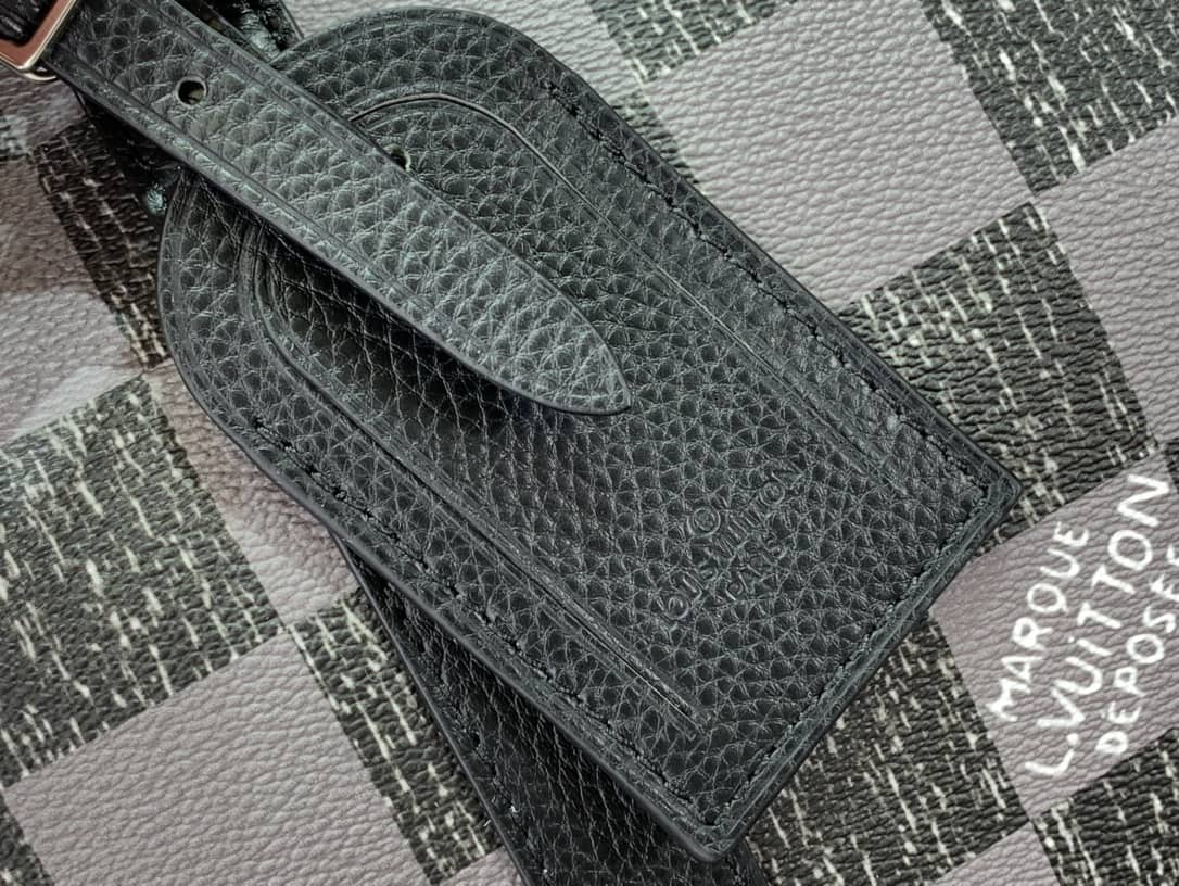 L0vis Vvtt0n Keepall Bandoulière 45 Virgil Abloh Bag Replica Black N80404