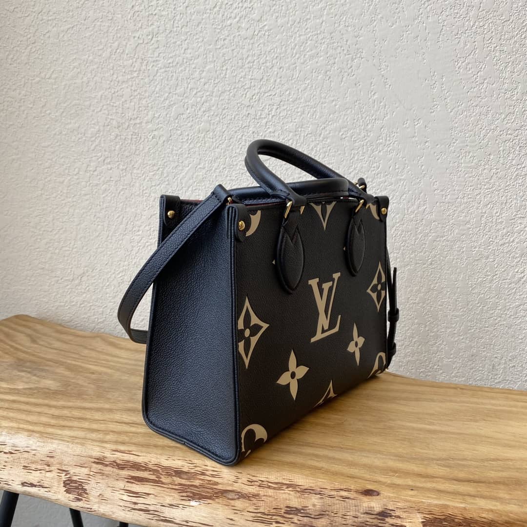 L0vis Vvtt0n Mini Onthego Tote Replica Black M45560