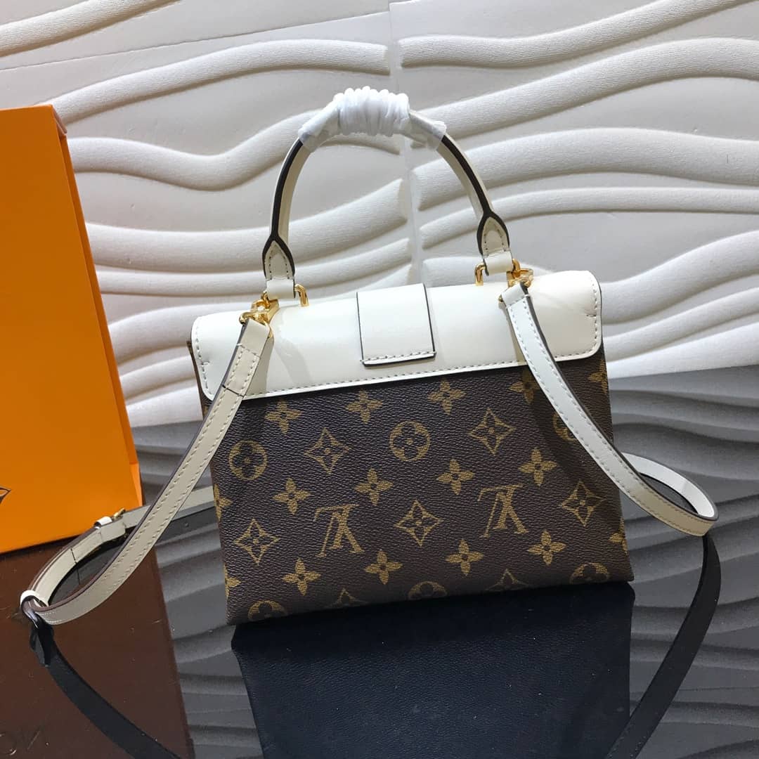 L0vis Vvtt0n Locky BB Replica Crossbody Bag White M44321