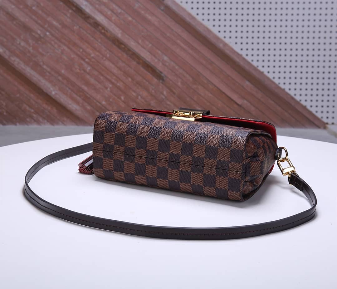 L0vis Vvtt0n Damier Croisette Replica Shoulder Handbag Brown N41581