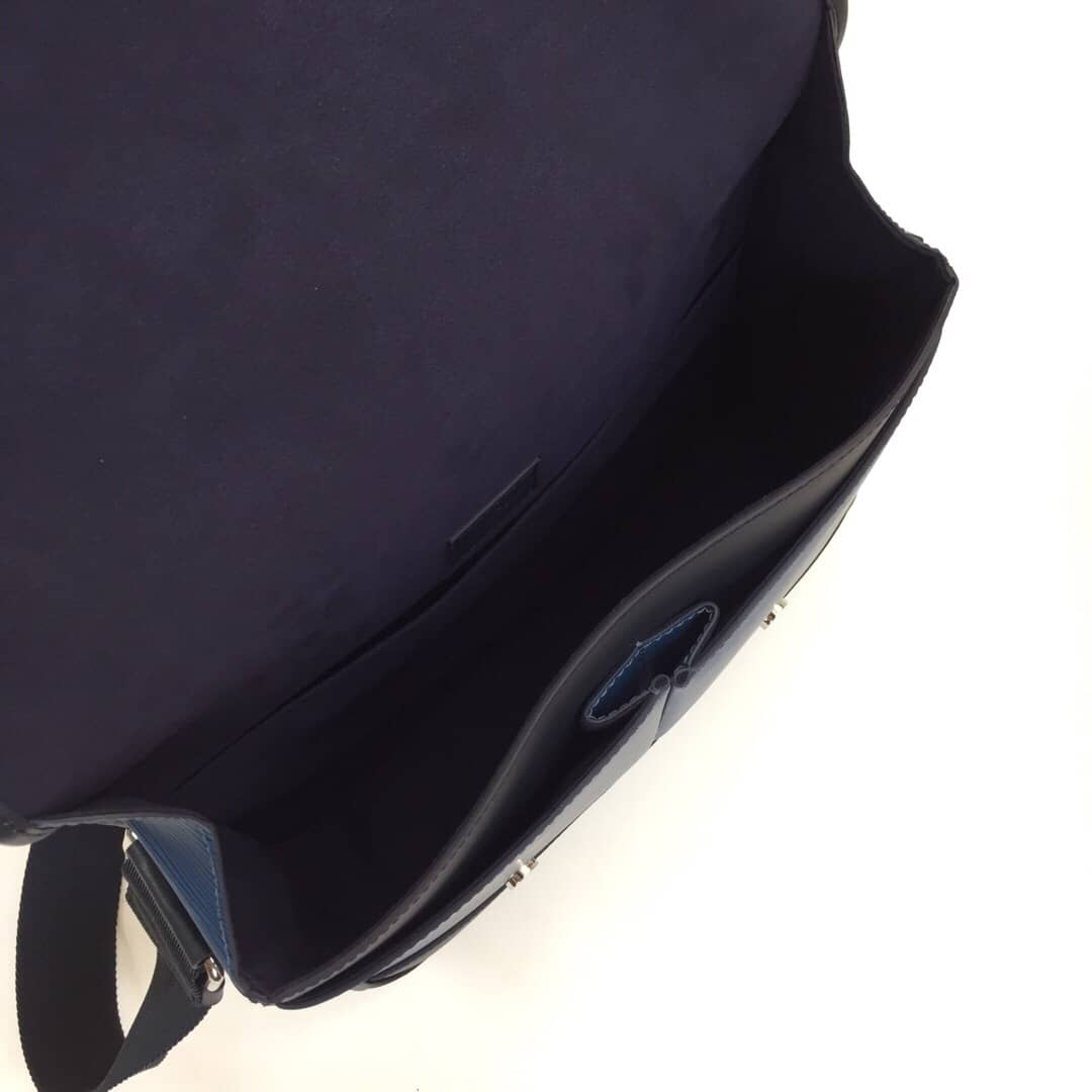 L0vis Vvtt0n Epi Downtown PM Messenger Bag Replica Blue M53492