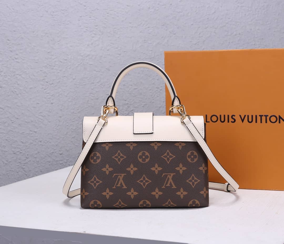 L0vis Vvtt0n Locky BB 2way Replica Shoulder Bag White M44141