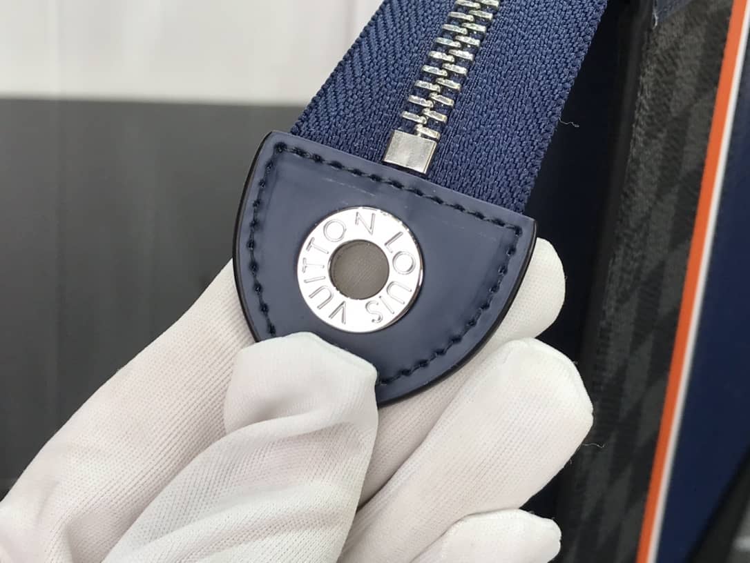 L0vis Vvtt0n Replica Pochette Voyage MM Epi Damier Leather Blue M56827