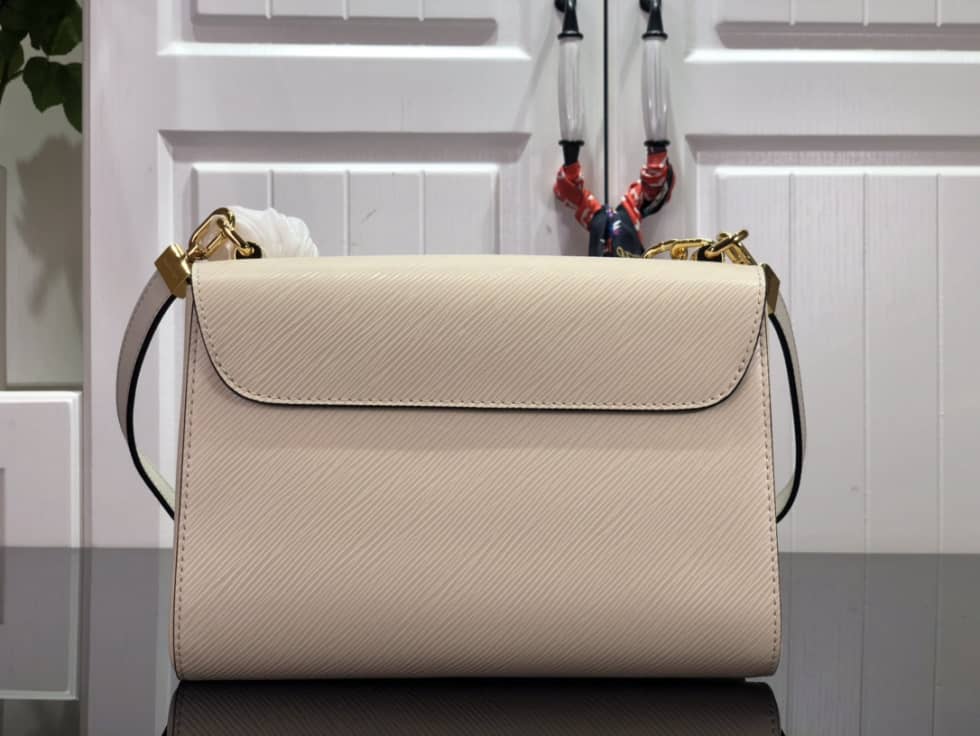 L0vis Vvtt0n Twist MM Epi Grained Leather Beige M59403 Replica Crossbody Bag