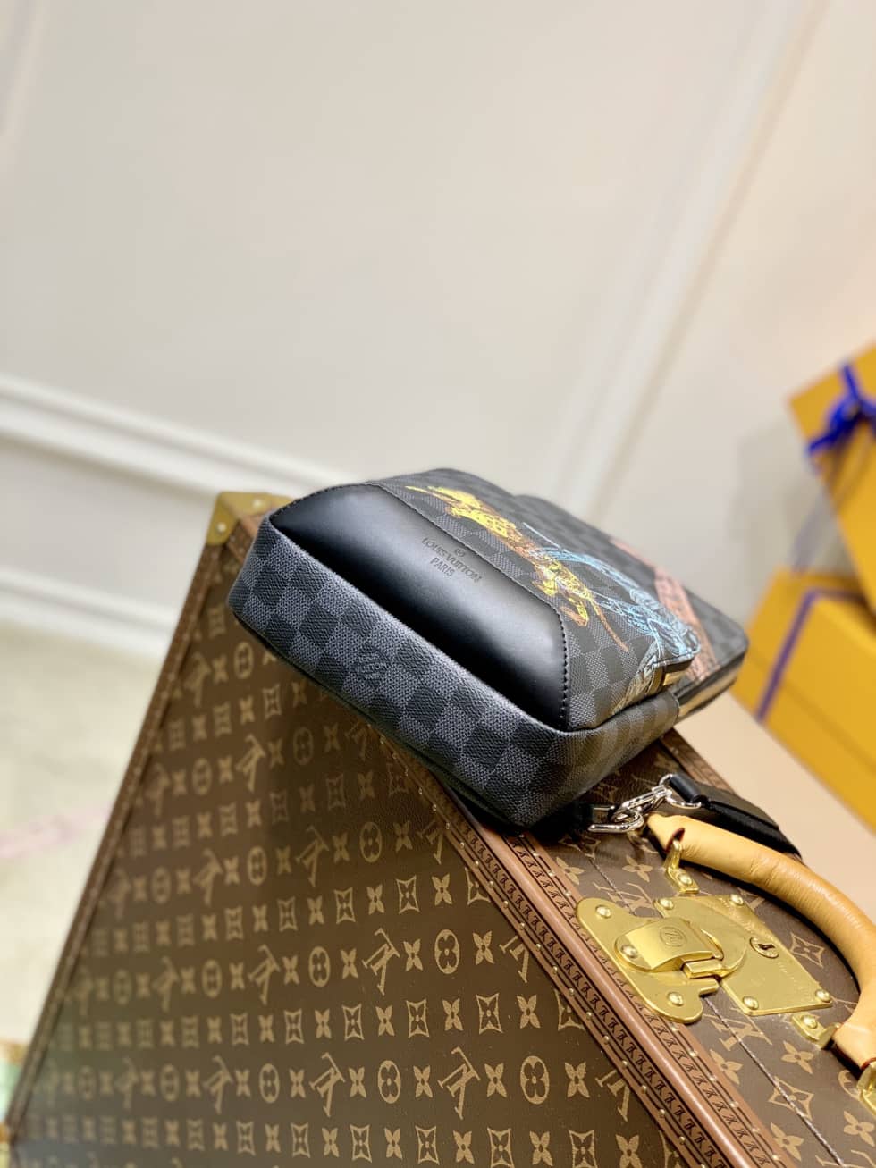 L0vis Vvtt0n Avenue Slingbag Black N45277 Replica Shoulder Bag