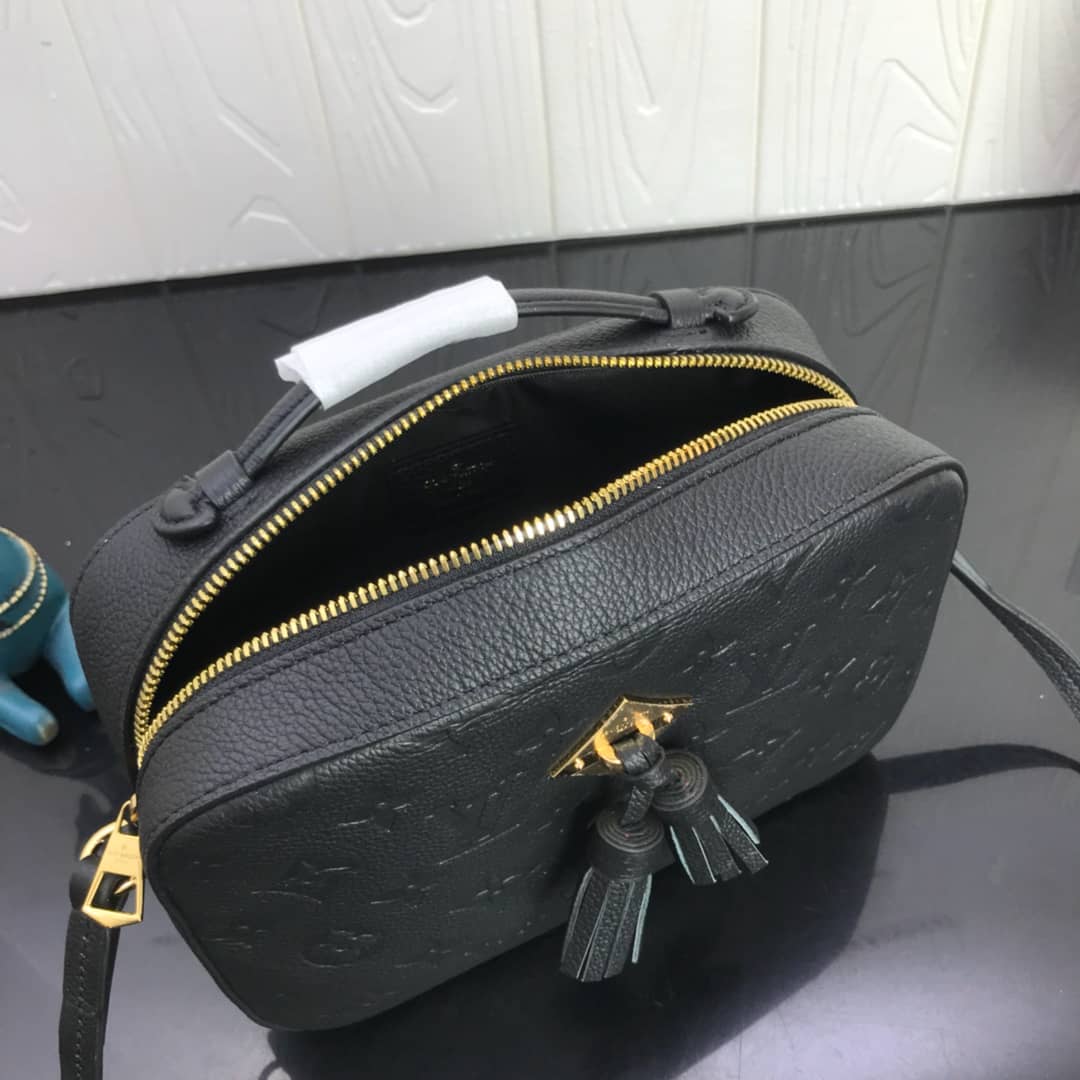 L0vis Vvtt0n Saintonge Monogram Empreinte Replica Bag Black M44593