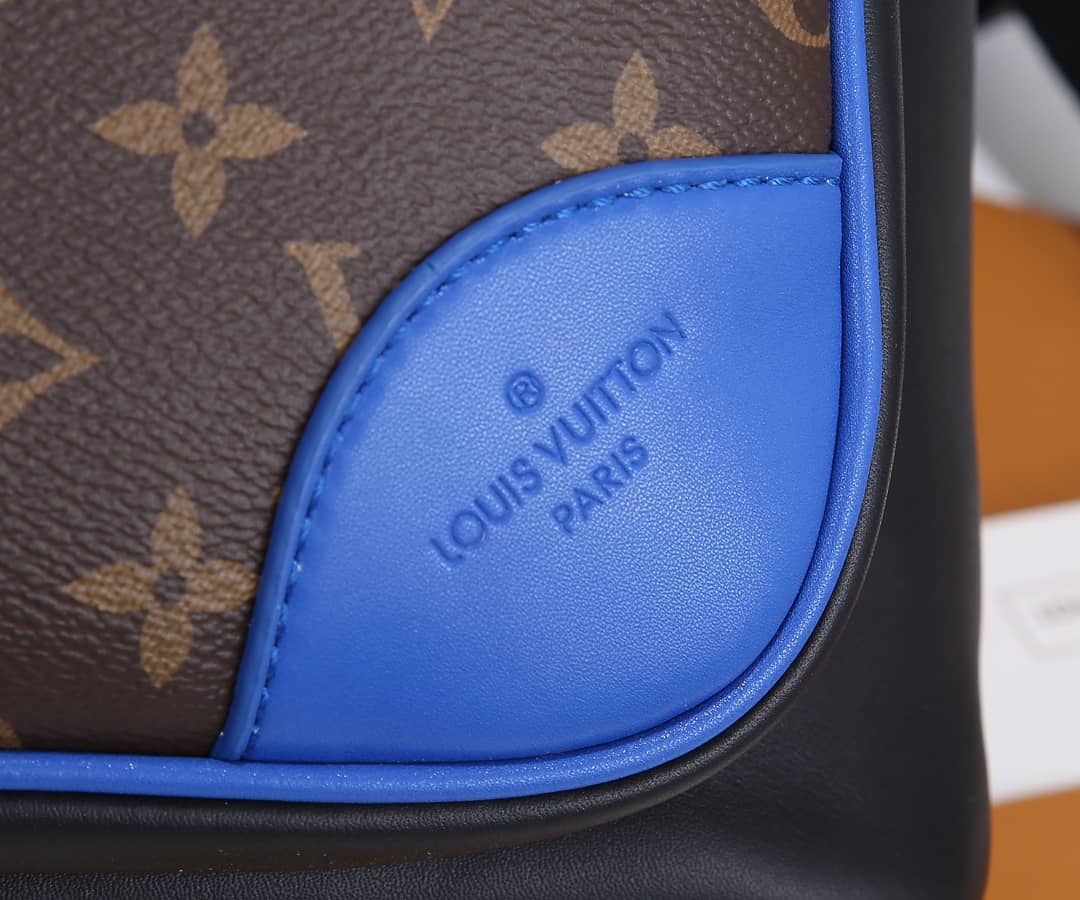 L0vis Vvtt0n Dean Canvas Monogram Macassar Blue Brown M45867 Replica Backpack