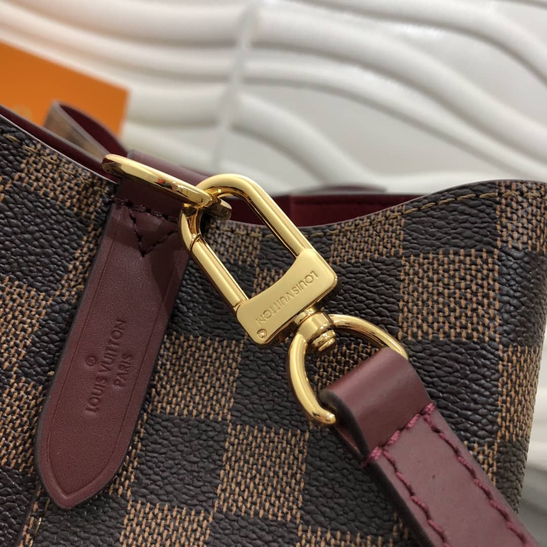 L0vis Vvtt0n Neonoe Replica Bucket Bag Brown Purple M44020