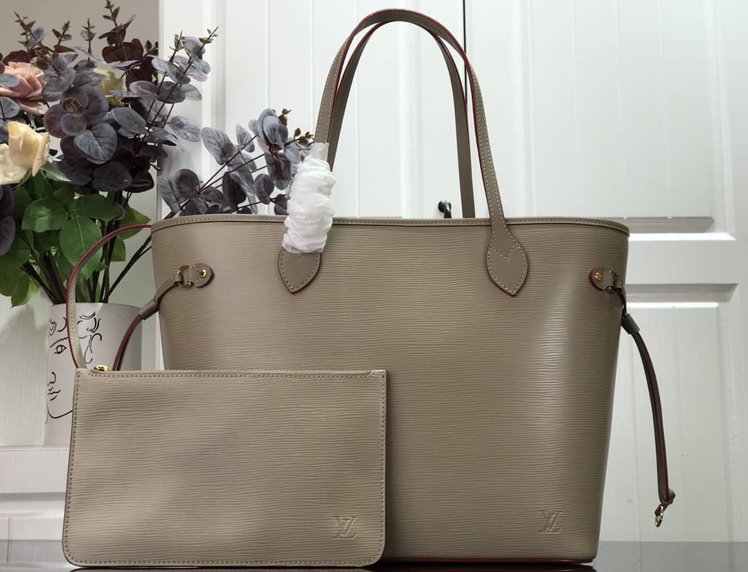 L0vis Vvtt0n Epi Leather Neverfull MM Bag Replica M54185