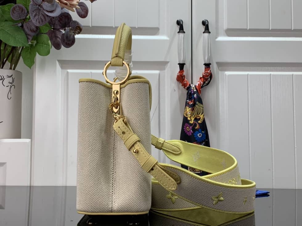 L0vis Vvtt0n Capucines BB Yellow M59872 Replica Shoulder Bag
