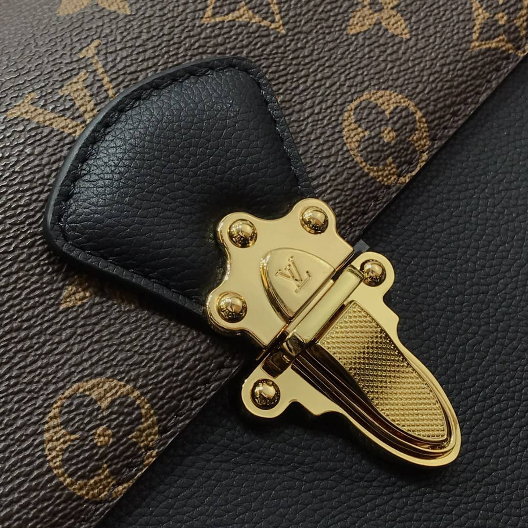 L0vis Vvtt0n Monogram Canvas Victoire Chain Bag Replica Black M41731