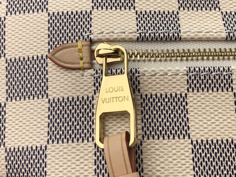 L0vis Vvtt0n Damier Azur Canvas Lena MM Replica Handbag N44040
