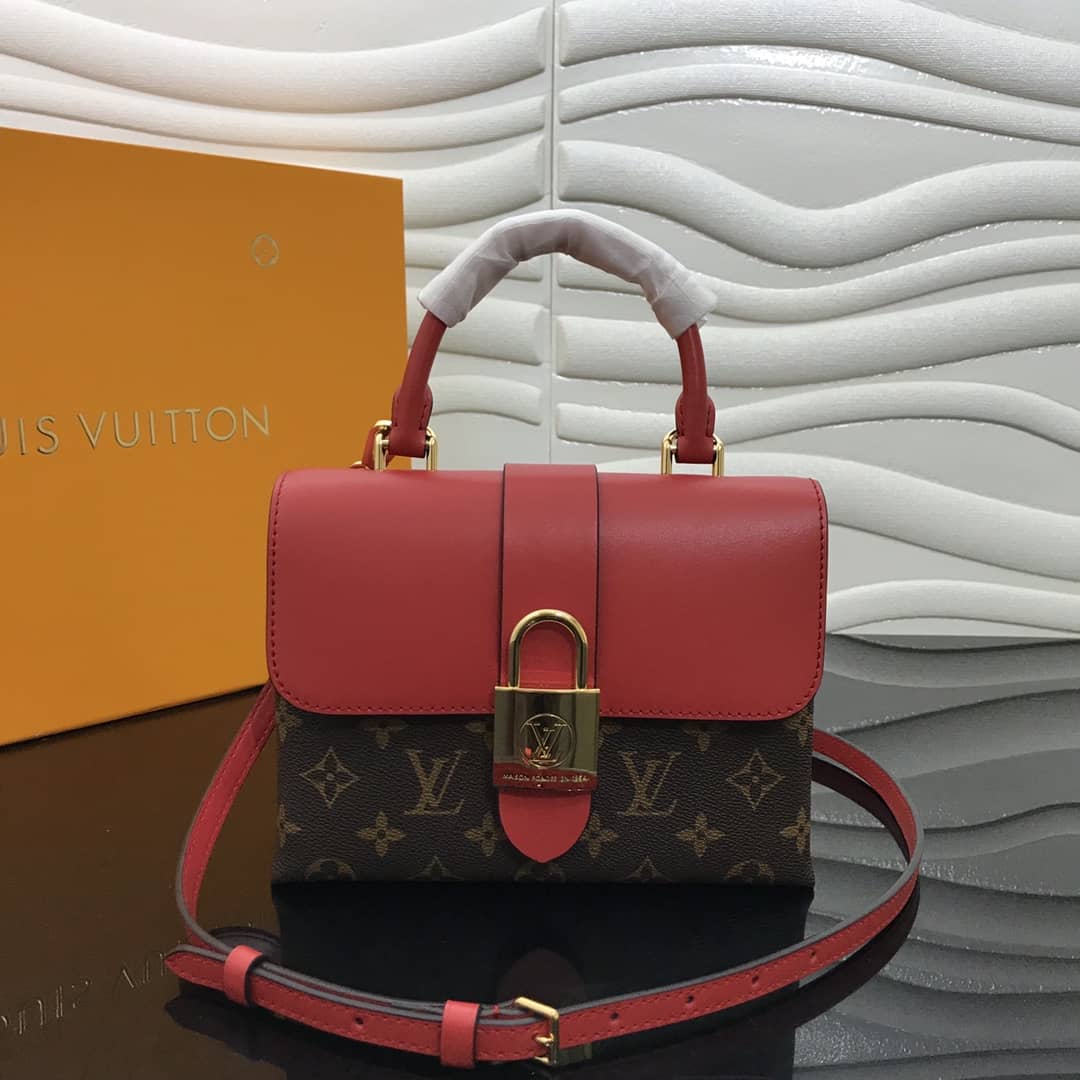 L0vis Vvtt0n Locky BB Replica Crossbody Bag Red M44321