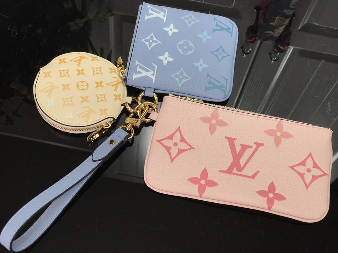L0vis Vvtt0n Trio Pouch Monogram Empreinte Replica M80407
