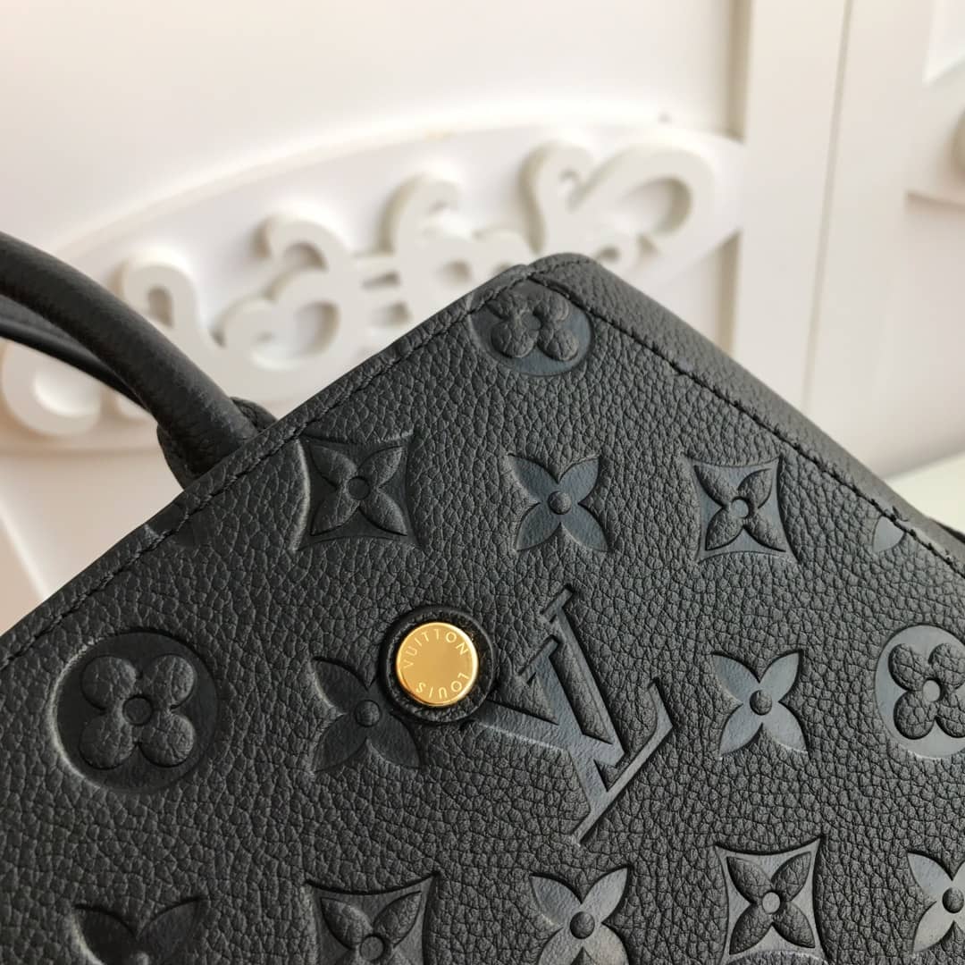 L0vis Vvtt0n Monogram Montaigne MM Shoulder Bag Replica Black M41048