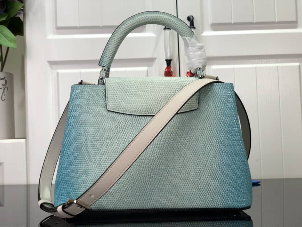 L0vis Vvtt0n Capucines BB Collection Blue N98093 Replica Shoulder Bag