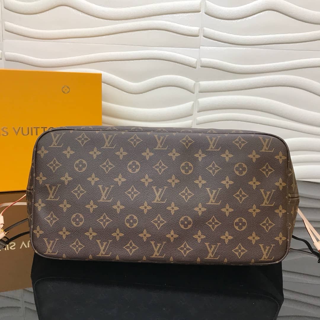 L0vis Vvtt0n Neverfull Dupe Monogram GM Shoulder Bag Replica Pink M40990