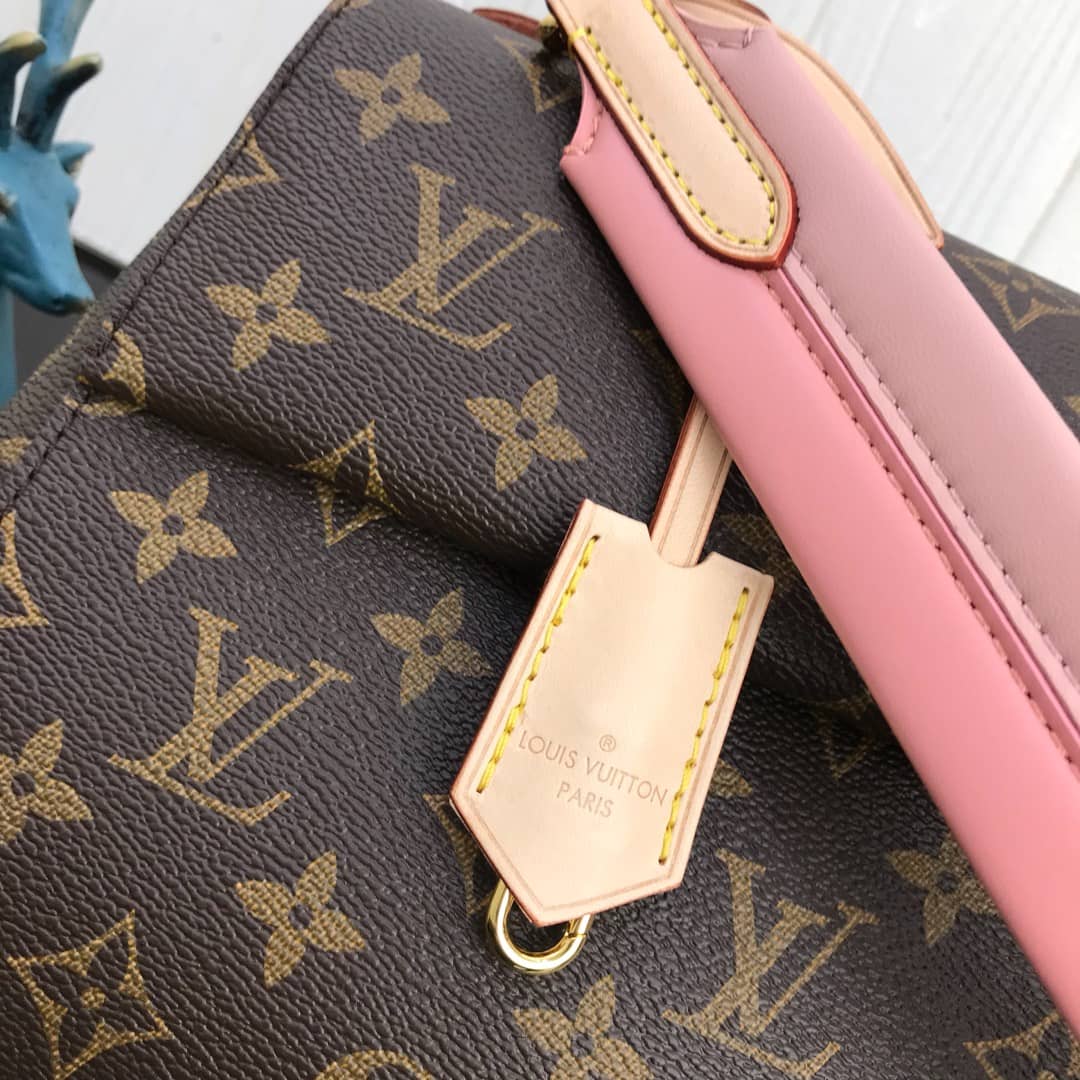 L0vis Vvtt0n Cluny BB Monogram Canvas Shoulder Bag Replica Pink M42738