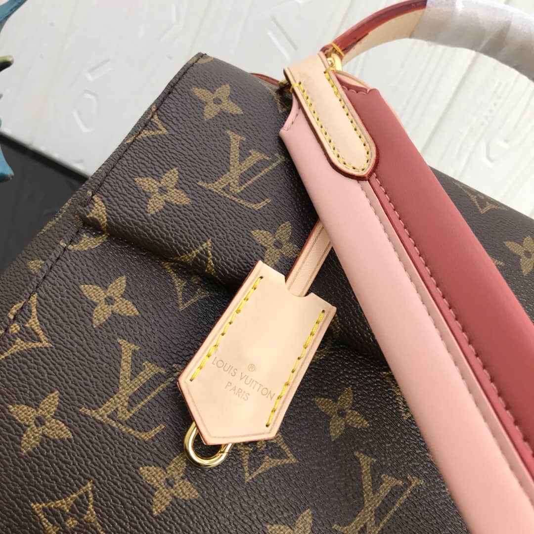 L0vis Vvtt0n Cluny BB Monogram Canvas Shoulder Bag Replica Pink M42738