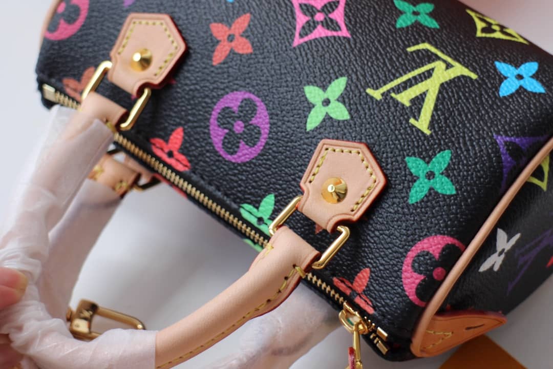 LV Duffle Bag Replica Monogram Multi Mini Speedy M92645