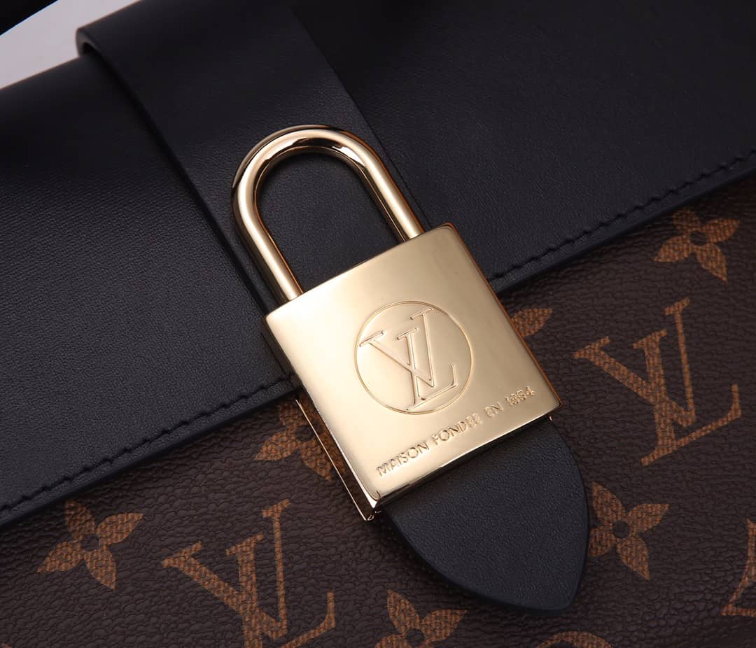 L0vis Vvtt0n Locky BB 2way Replica Shoulder Bag Black M44141