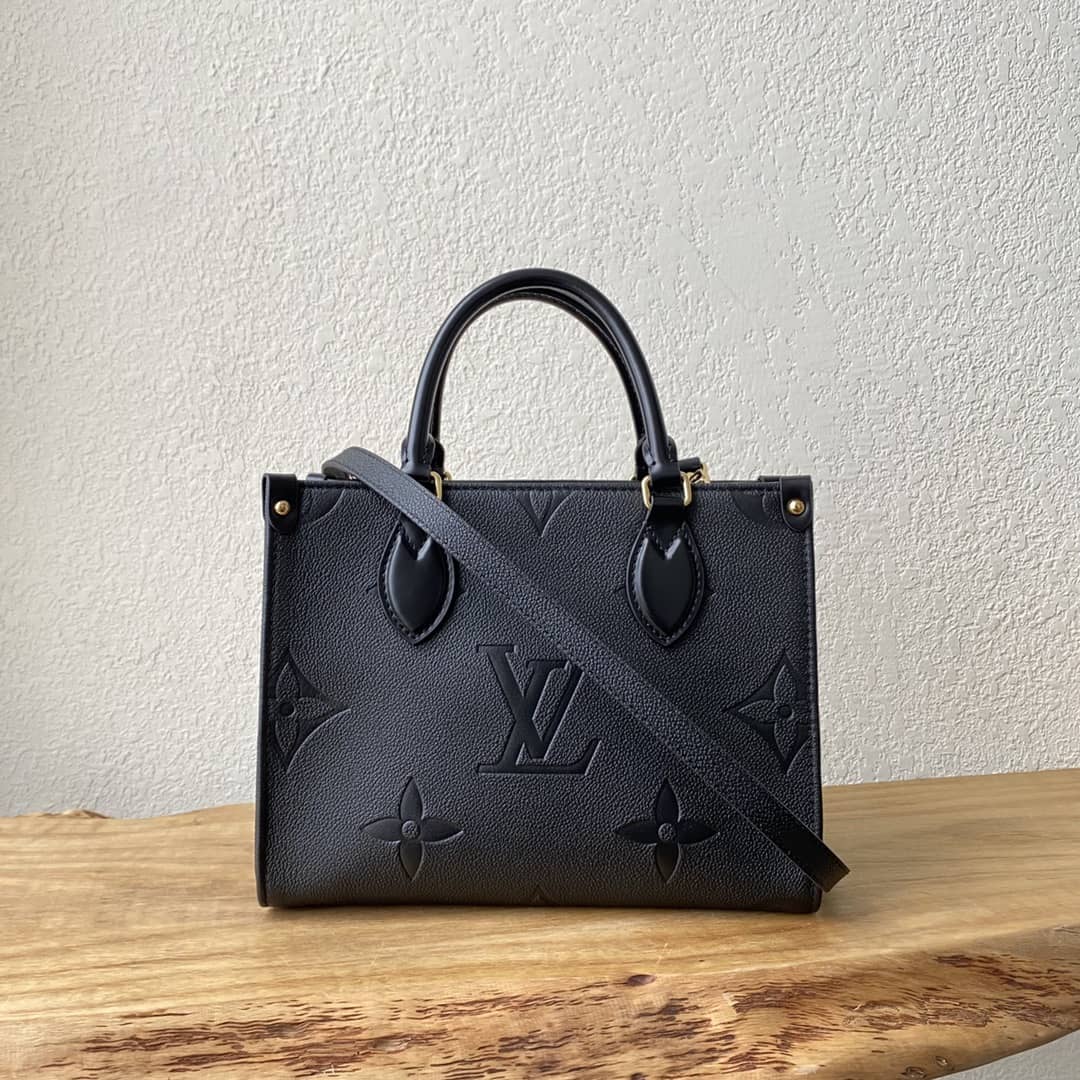 L0vis Vvtt0n Mini Onthego Tote Replica Black M45560