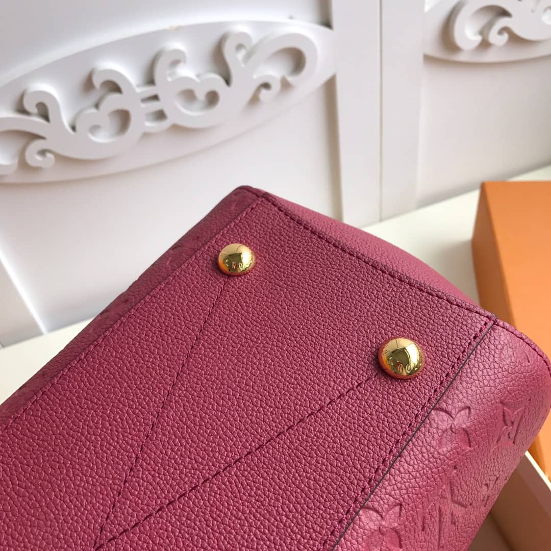 L0vis Vvtt0n Monogram Montaigne MM Shoulder Bag Replica Red M41048
