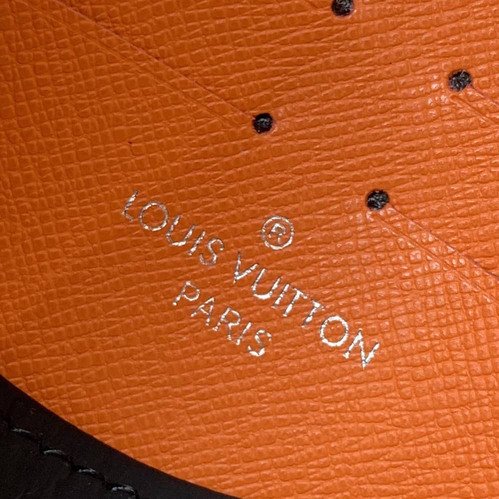 L0vis Vvtt0n Pochette Voyage MM Damier Giant Canvas Replica Orange N60412