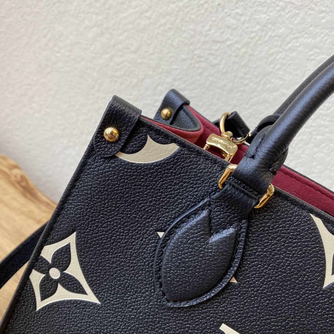 L0vis Vvtt0n Mini Onthego Tote Replica Black M45560