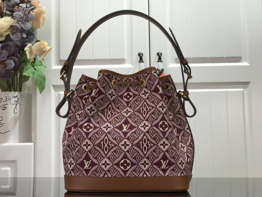 L0vis Vvtt0n Monogram Jacquard Since 1854 Petit NOE Replica Bag M57154