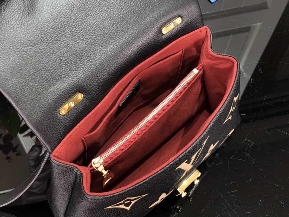 L0vis Vvtt0n Madeleine BB Bicolor Monogram Empreinte Leather M45978 Replica Shoulder Bag