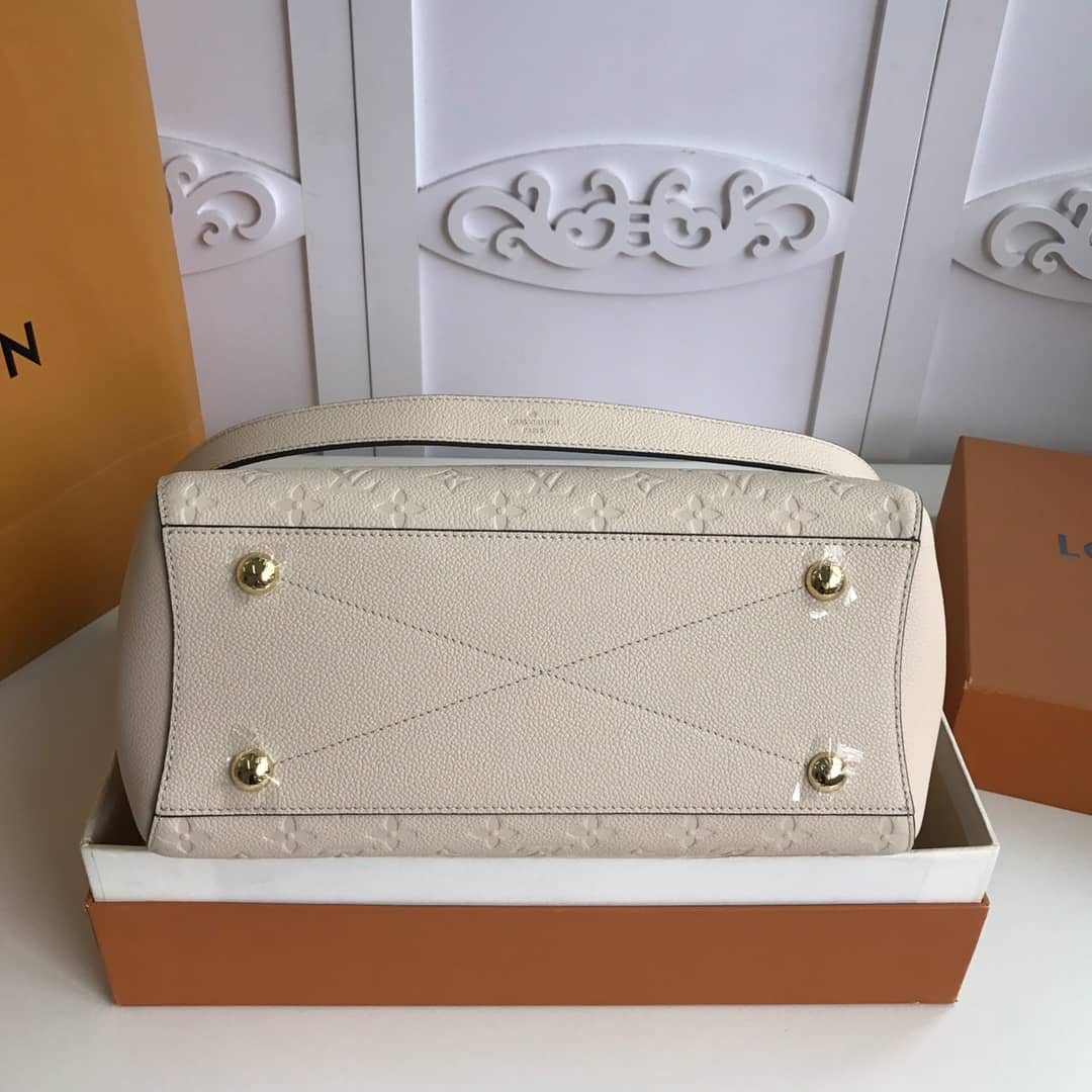 L0vis Vvtt0n Monogram Montaigne MM Shoulder Bag Replica White M41048