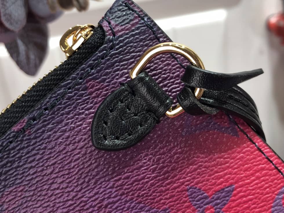 L0vis Vvtt0n Neverfull Dupe Leather Midnight Fuchsia M20511
