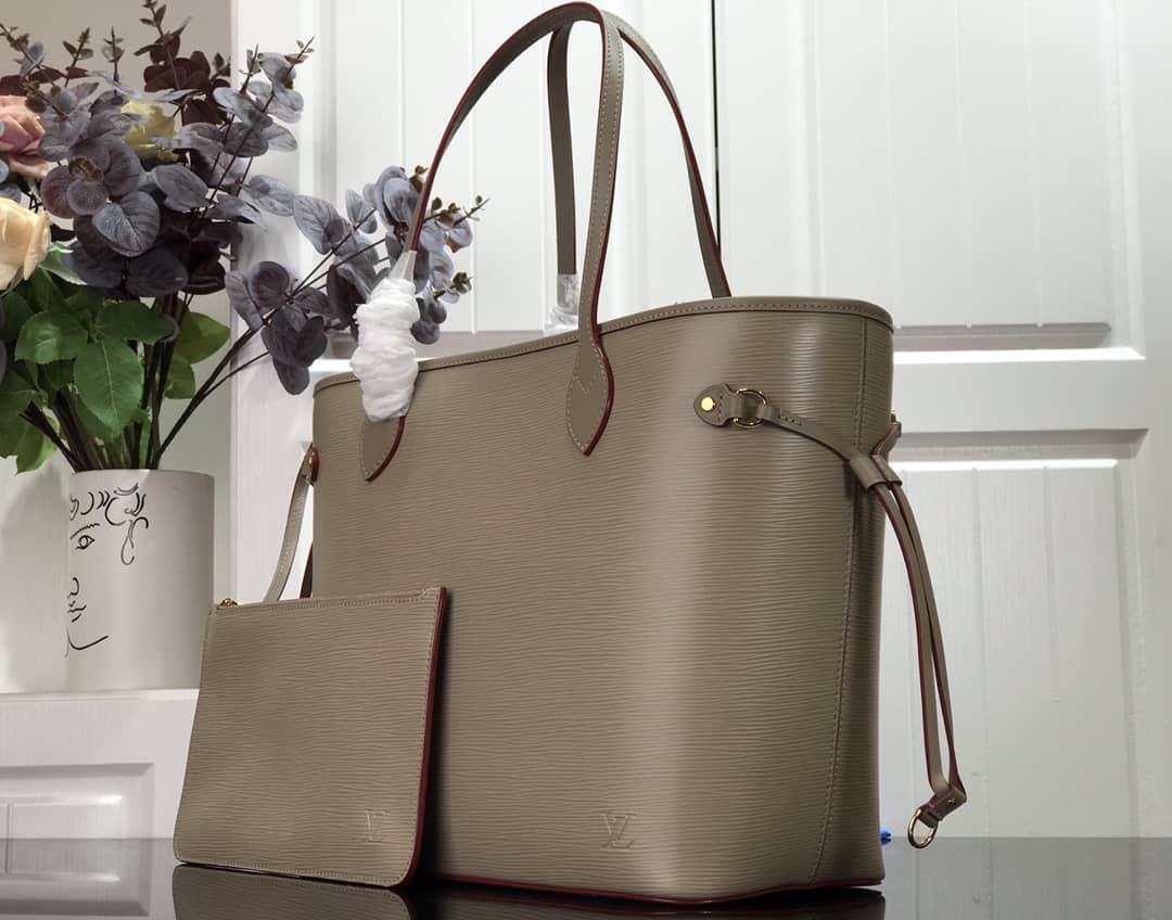 L0vis Vvtt0n Epi Leather Neverfull MM Bag Replica M54185