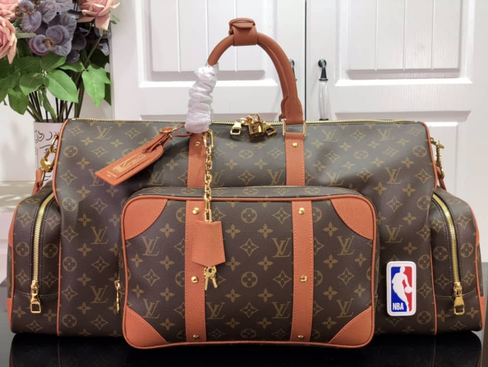 L0vis Vvtt0n X NBA Keepall Trio Pocket Bag M45794 Replica