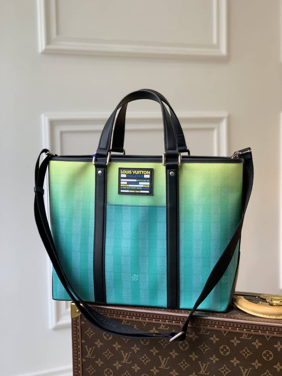 LV Tote Dupe Wkd PM Gradient Green M59919 Replica Tote