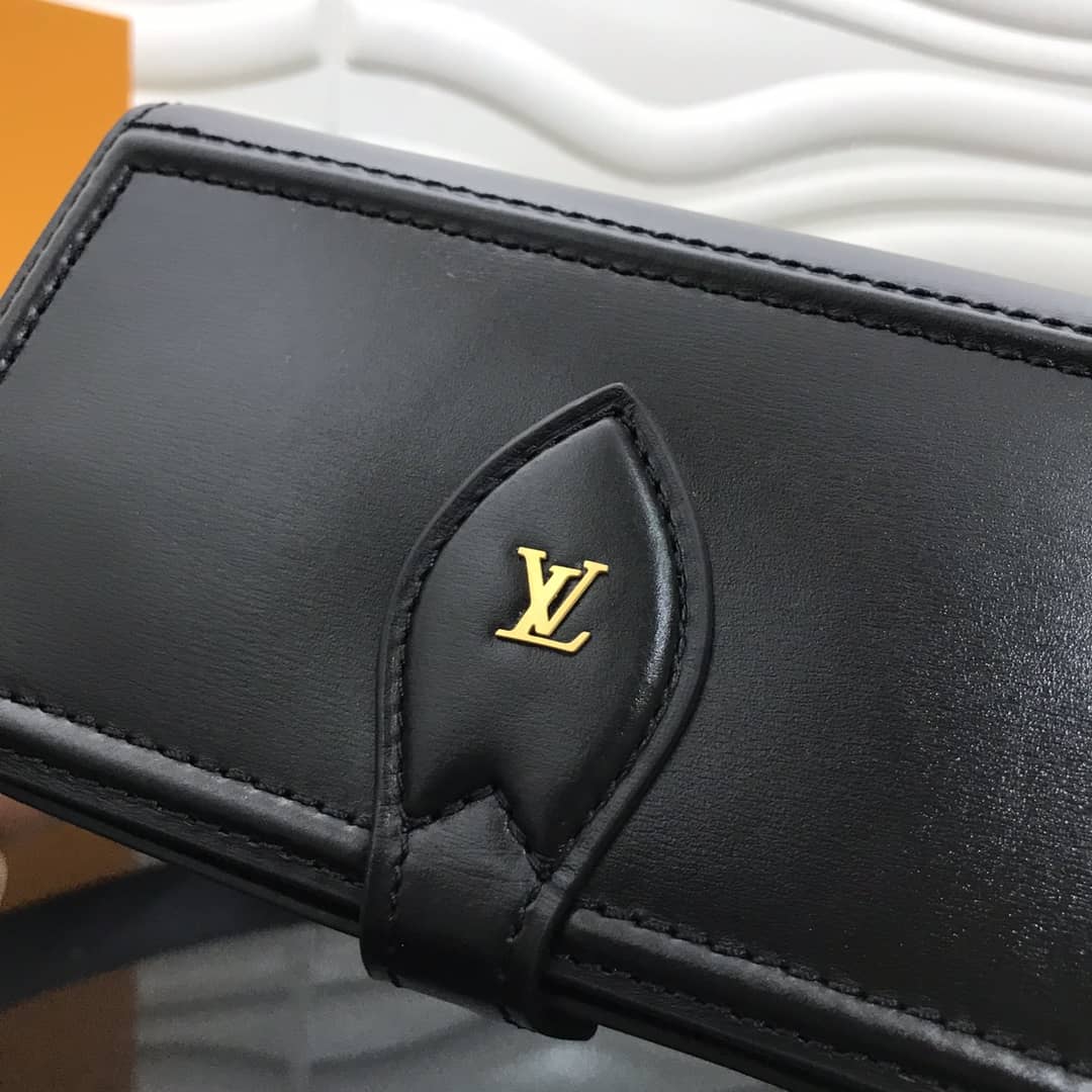 L0vis Vvtt0n Officier Pouch Monogram Canvas Strap Replica Bag Black M69841