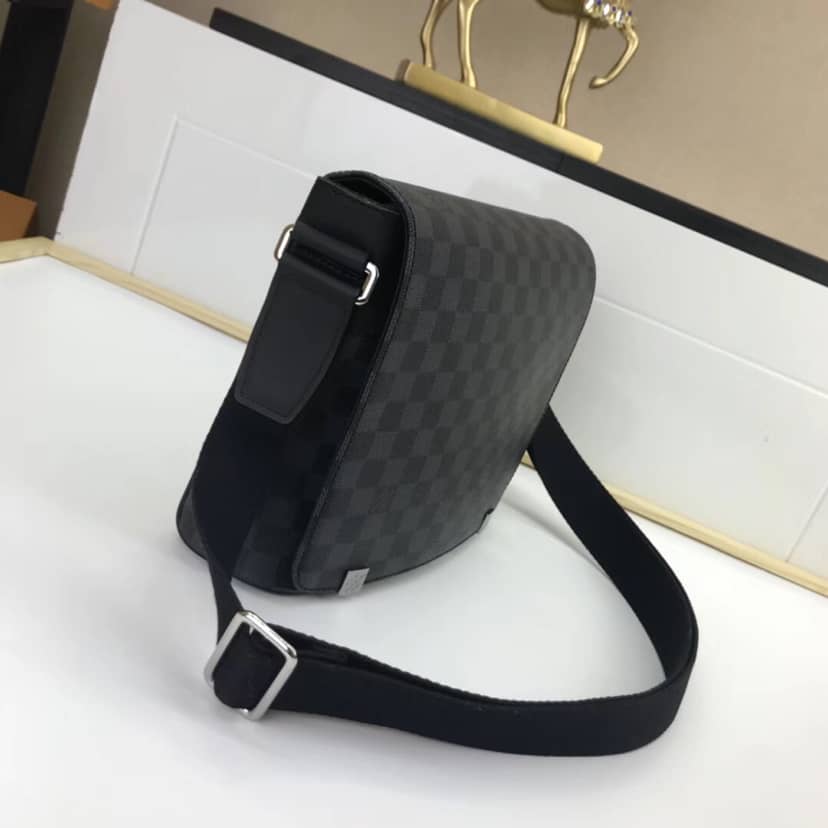 L0vis Vvtt0n District PM Damier Graphite Canvas Messenger Bag Replica N41028