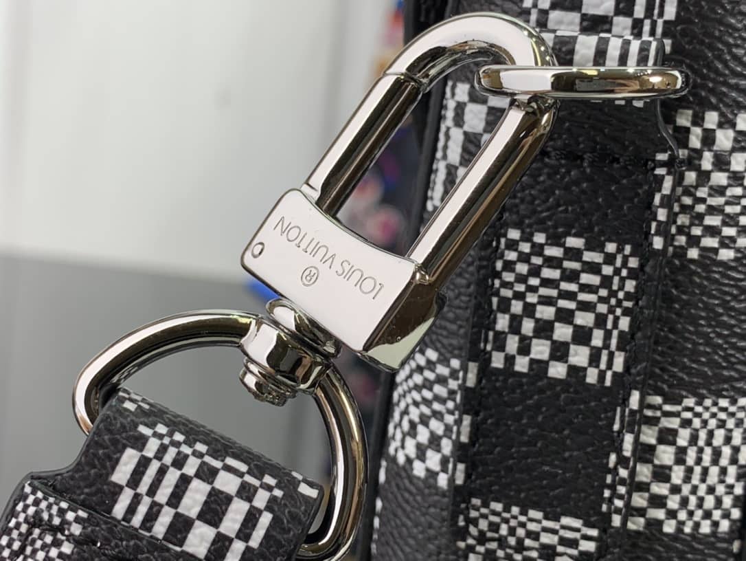 L0vis Vvtt0n Damier Distorted Flap Soft Trunk 2Way Replica N50032
