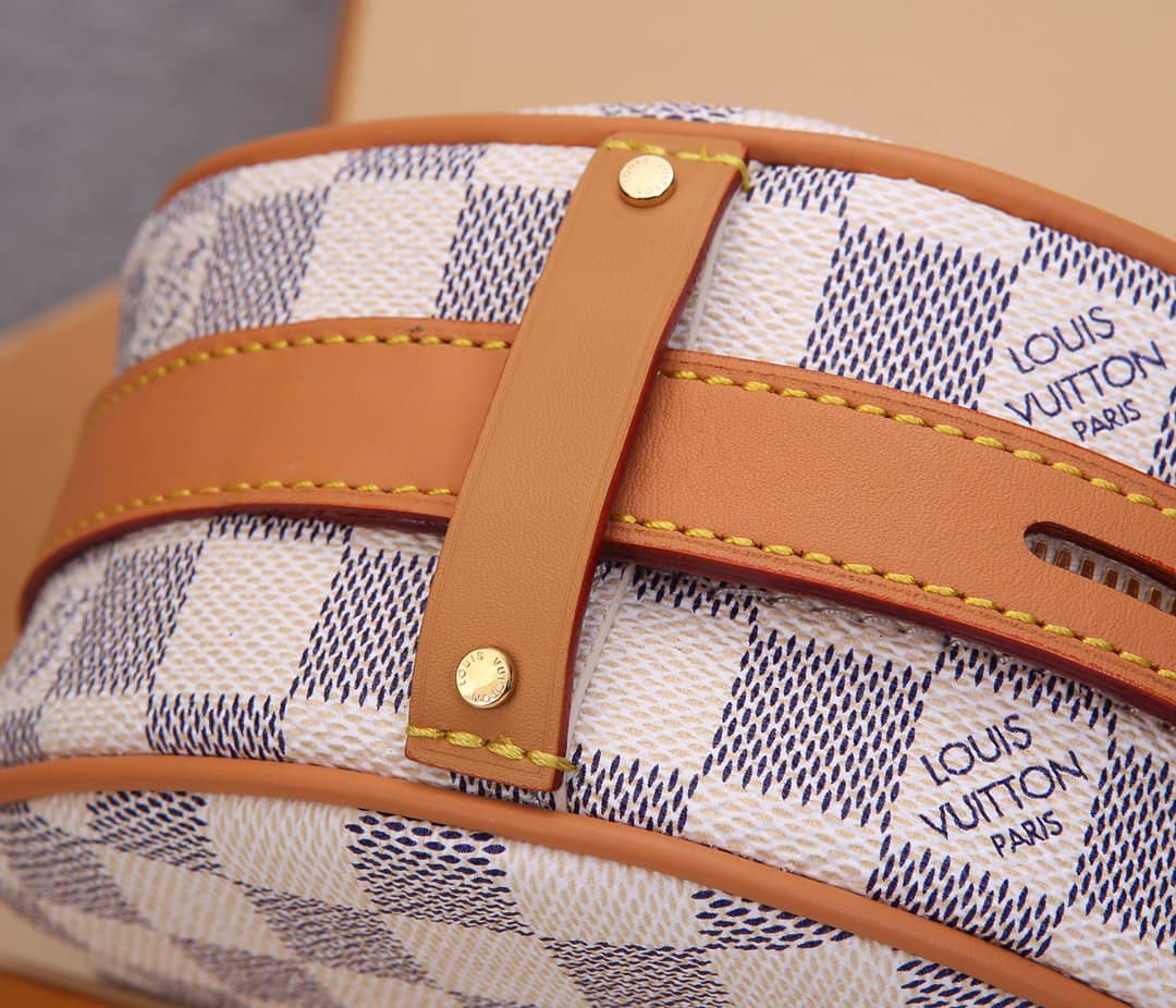 L0vis Vvtt0n Damier Azur Boite Chapeau Souple PM Replica N40333