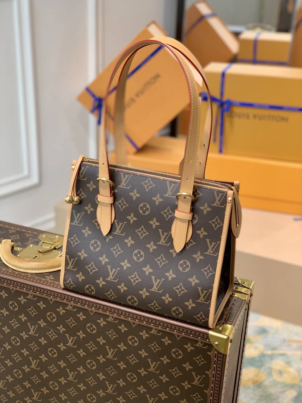 L0vis Vvtt0n Popincourt Haut Monogram M41023 Replica Shoulder Bag