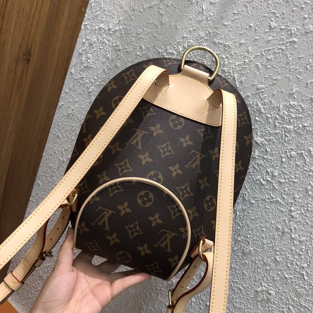 L0vis Vvtt0n Ellipse Monogram Canvas Backpack